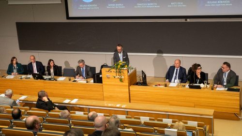 Participants of the third panel discussion of Baltic Sea Region Forum 2024