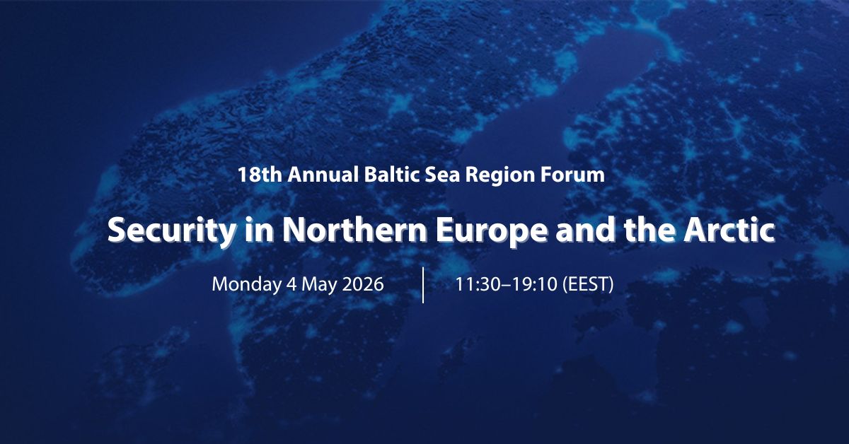 Baltic Sea Region Forum 2026 banner