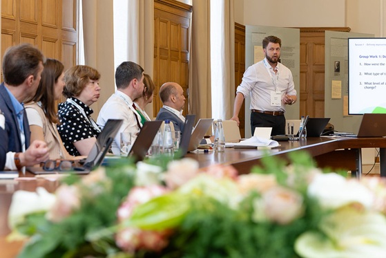 Juhani Ailio facilitated the Strategy Coordinators workshop in Riga in March 2024