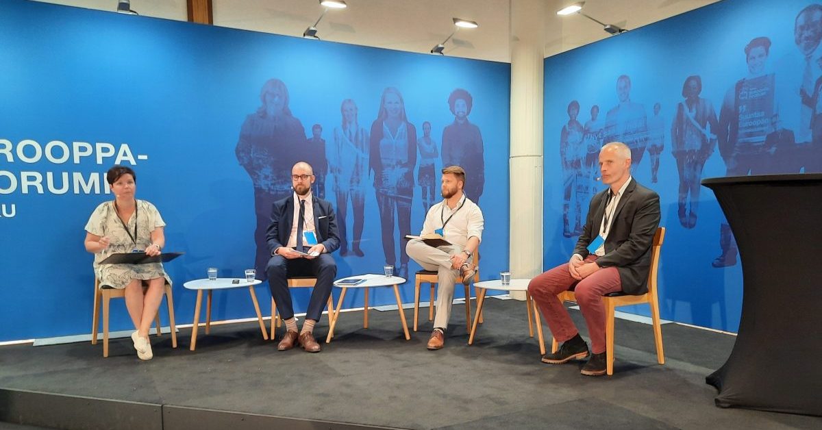 Panelists at Europe Forum 2022